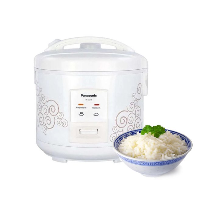Panasonic Rice Cooker Anti Lengket 1.8 Liter - SRCEZ18SPR